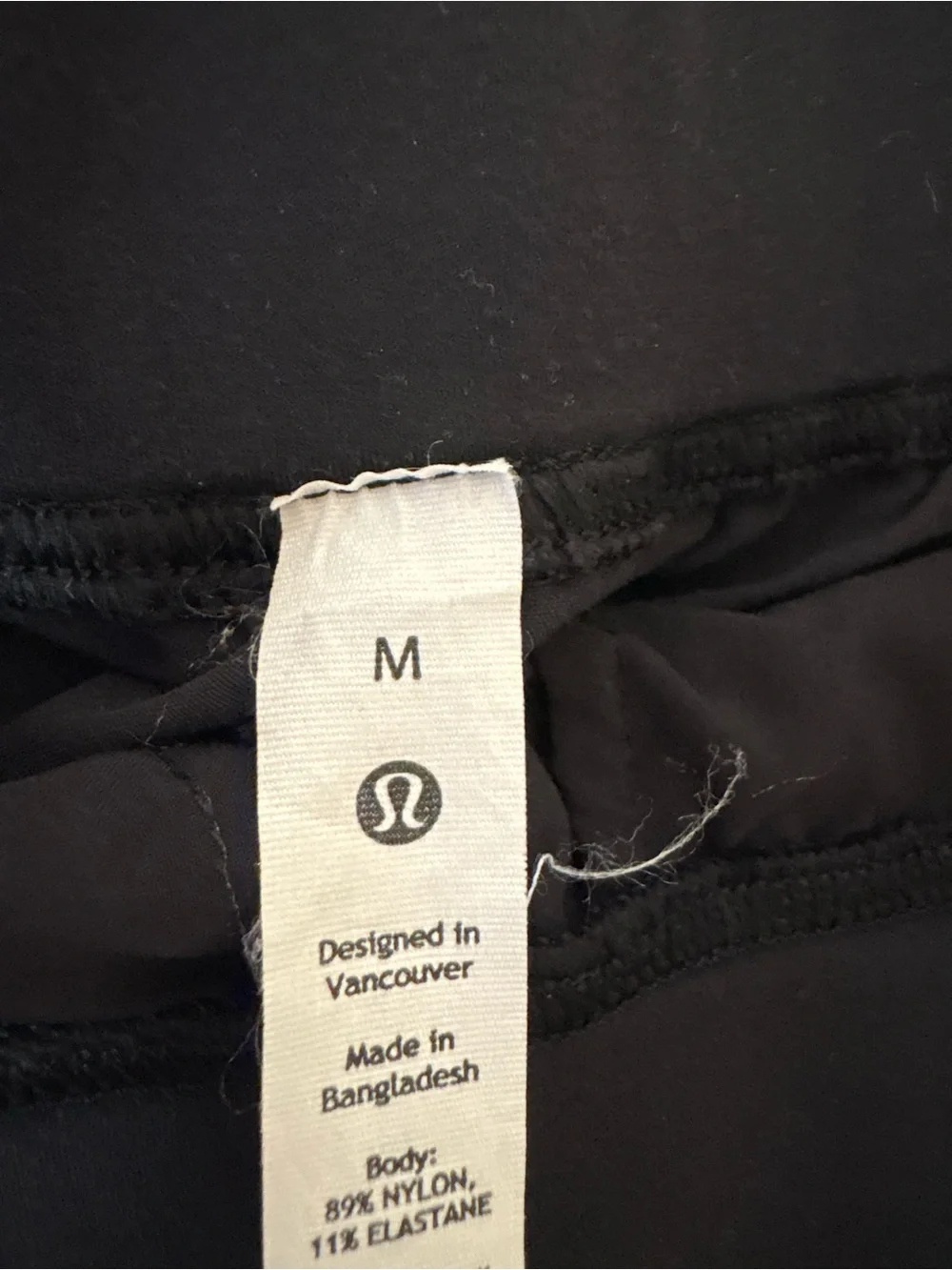 lululemon athletica Black Athletic Skort-Style Shorts